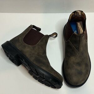 Blundstone 565 Rustic Brown Chelsea Ankle Boot AU13/US 1-1.5